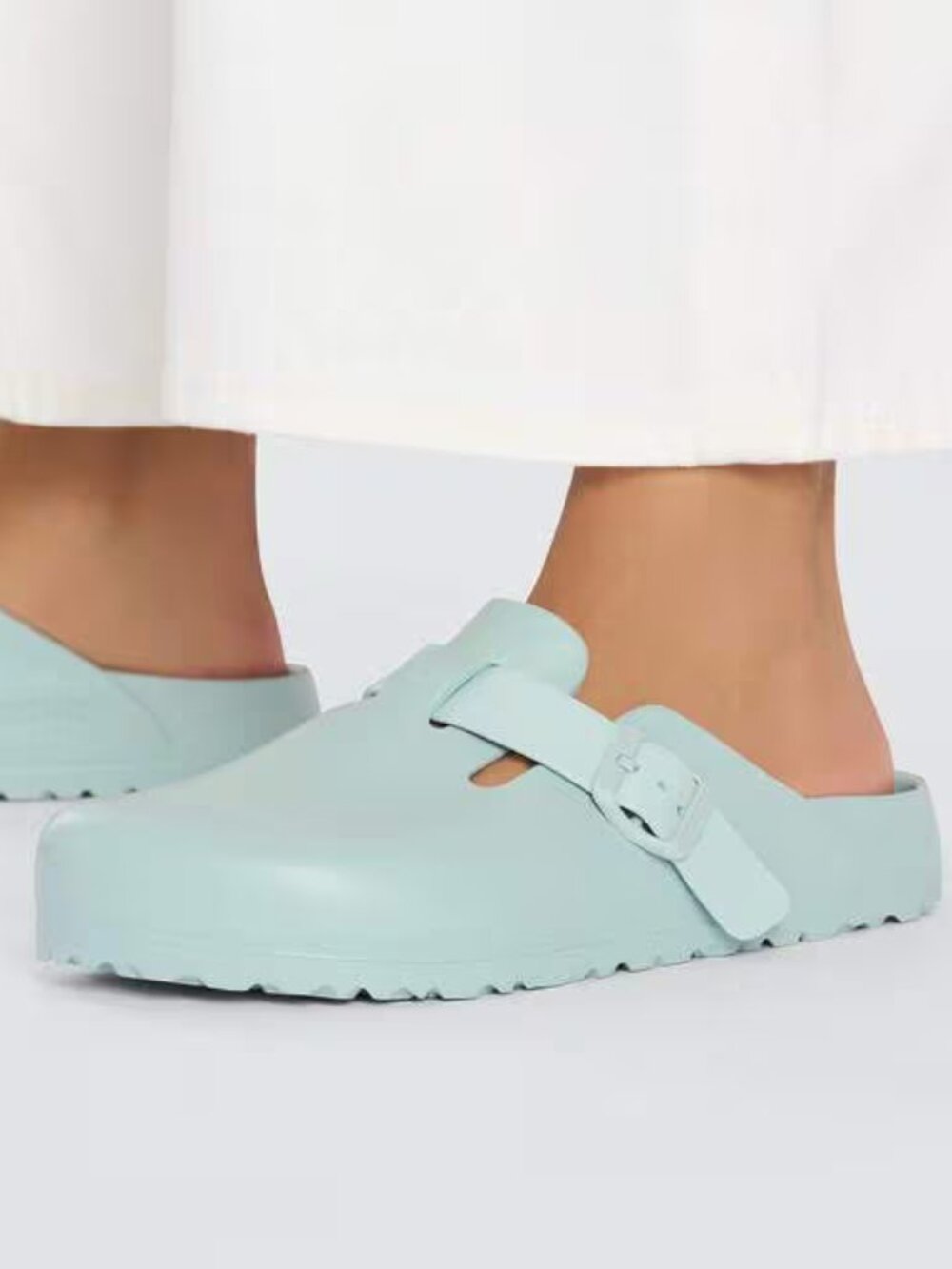 Birkenstock Boston Essentials EVA Surf Green US 9-9.5 EU 40 Med/Narrow NewInBox!